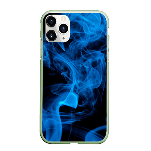 Чехол iPhone 11 Pro матовый Neon neiro / 3D-Салатовый – фото 1