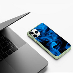 Чехол iPhone 11 Pro матовый Neon neiro, цвет: 3D-салатовый — фото 2