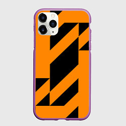 Чехол iPhone 11 Pro матовый Абстракция abstractart, цвет: 3D-фиолетовый