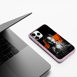 Чехол iPhone 11 Pro матовый John Wick Chapter 4, цвет: 3D-розовый — фото 2
