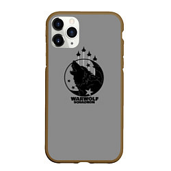 Чехол iPhone 11 Pro матовый Warwolf squadron