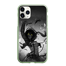 Чехол iPhone 11 Pro матовый Attack Mikasa Ackerman