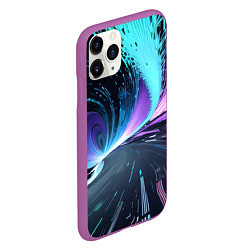 Чехол iPhone 11 Pro матовый Путь к вечности, цвет: 3D-фиолетовый — фото 2