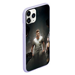 Чехол iPhone 11 Pro матовый Rainbow Six Siege - 5 year, цвет: 3D-светло-сиреневый — фото 2