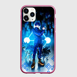 Чехол iPhone 11 Pro матовый Магическая Битва Фушигуро Мегуми