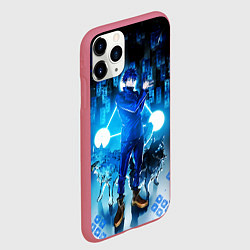Чехол iPhone 11 Pro матовый Магическая Битва Фушигуро Мегуми, цвет: 3D-малиновый — фото 2