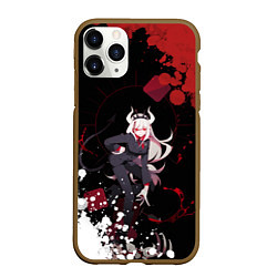 Чехол iPhone 11 Pro матовый Helltaker Lucifer арт краска