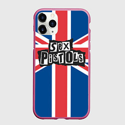 Чехол iPhone 11 Pro матовый Sex Pistols - панк рок