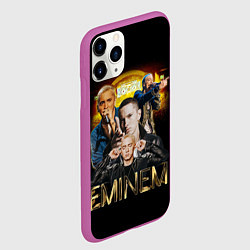 Чехол iPhone 11 Pro матовый Eminem, Marshall Mathers, цвет: 3D-фиолетовый — фото 2