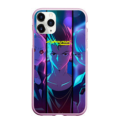 Чехол iPhone 11 Pro матовый Дэвид Мартинес Cyberpunk Edgerunners