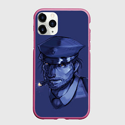 Чехол iPhone 11 Pro матовый The Outlast Trials Лиланд Койл, цвет: 3D-малиновый