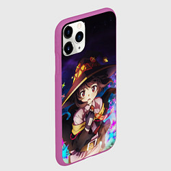 Чехол iPhone 11 Pro матовый Мегумин Алый маг, цвет: 3D-фиолетовый — фото 2