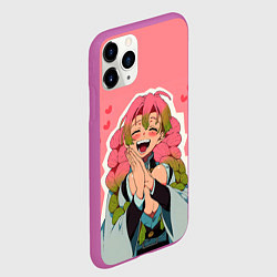 Чехол iPhone 11 Pro матовый Мицури Канроджи - Клинок демонов, цвет: 3D-фиолетовый — фото 2
