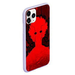 Чехол iPhone 11 Pro матовый Mob Psycho 100 Rage, цвет: 3D-светло-сиреневый — фото 2