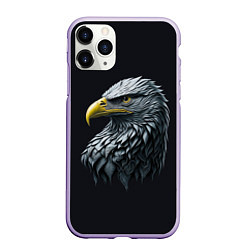 Чехол iPhone 11 Pro матовый Орёл от нейросети