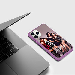 Чехол iPhone 11 Pro матовый Blackpink kpop, цвет: 3D-фиолетовый — фото 2