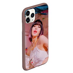 Чехол iPhone 11 Pro матовый Lisa Blackpink, цвет: 3D-коричневый — фото 2