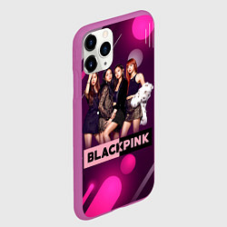 Чехол iPhone 11 Pro матовый Kpop Blackpink, цвет: 3D-фиолетовый — фото 2