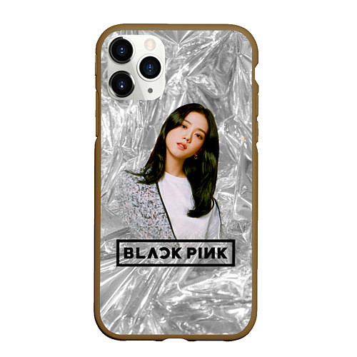 Чехол iPhone 11 Pro матовый Jisoo BlackPink / 3D-Коричневый – фото 1