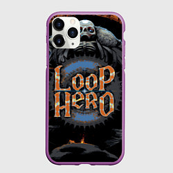 Чехол iPhone 11 Pro матовый Герой и Лич - Loop hero