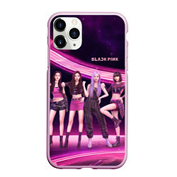 Чехол iPhone 11 Pro матовый Выступление Блэкпинк, цвет: 3D-розовый