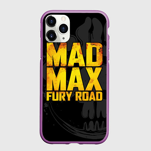 Чехол iPhone 11 Pro матовый Mad max - what a lovely day / 3D-Фиолетовый – фото 1