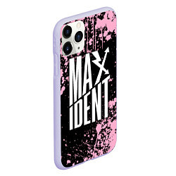 Чехол iPhone 11 Pro матовый Stray kids - pink maxident, цвет: 3D-светло-сиреневый — фото 2