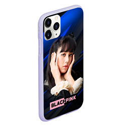 Чехол iPhone 11 Pro матовый Blackpink Lisa, цвет: 3D-светло-сиреневый — фото 2