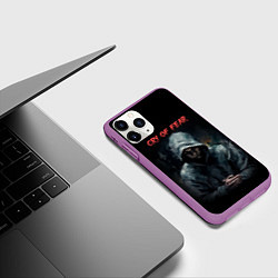 Чехол iPhone 11 Pro матовый Cry of Fear - Simon, цвет: 3D-фиолетовый — фото 2