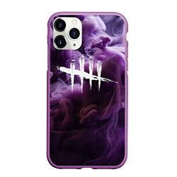 Чехол iPhone 11 Pro матовый Dead By Daylight Logo Smoke