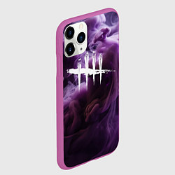 Чехол iPhone 11 Pro матовый Dead By Daylight Logo Smoke, цвет: 3D-фиолетовый — фото 2