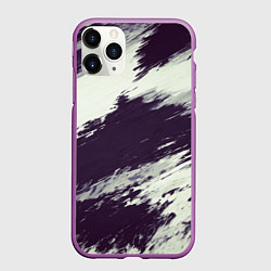 Чехол iPhone 11 Pro матовый Размазанные мазки
