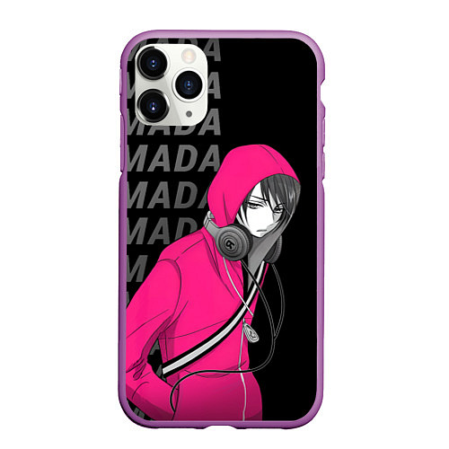 Чехол iPhone 11 Pro матовый Akito Yamada / 3D-Фиолетовый – фото 1