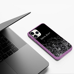 Чехол iPhone 11 Pro матовый Carpe diem, лови мгновение, цвет: 3D-фиолетовый — фото 2