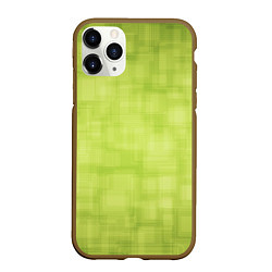 Чехол iPhone 11 Pro матовый Green and square