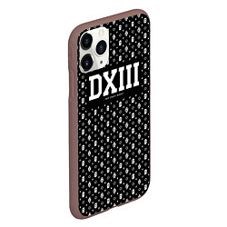 Чехол iPhone 11 Pro матовый Dope street market DXIII, цвет: 3D-коричневый — фото 2