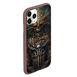 Чехол iPhone 11 Pro матовый Baldurs Gate 3, цвет: 3D-коричневый — фото 2