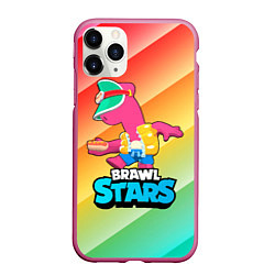 Чехол iPhone 11 Pro матовый Brawl Stars Doug