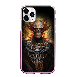 Чехол iPhone 11 Pro матовый Baldurs Gate 3 diablo, цвет: 3D-розовый