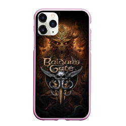 Чехол iPhone 11 Pro матовый Baldurs Gate 3 demon