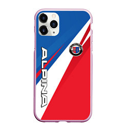 Чехол iPhone 11 Pro матовый Alpine BMW - colors