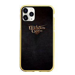 Чехол iPhone 11 Pro матовый Logo Baldurs Gate 3