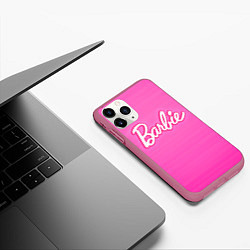 Чехол iPhone 11 Pro матовый Барби - Фильм, цвет: 3D-малиновый — фото 2