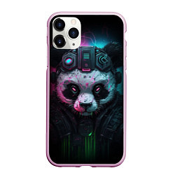 Чехол iPhone 11 Pro матовый Киберпанк панда