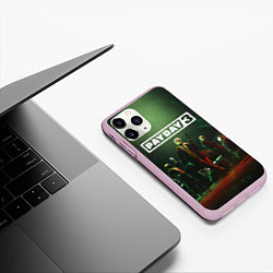 Чехол iPhone 11 Pro матовый Грабители Payday 3, цвет: 3D-розовый — фото 2