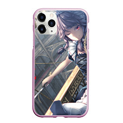 Чехол iPhone 11 Pro матовый Touhou Project Сакуя Izayoi