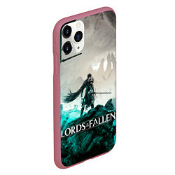 Чехол iPhone 11 Pro матовый Герой Lords of the fallen, цвет: 3D-малиновый — фото 2