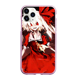 Чехол iPhone 11 Pro матовый Touhou Project Flandre Scarlet, цвет: 3D-розовый