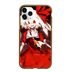 Чехол iPhone 11 Pro матовый Touhou Project Flandre Scarlet, цвет: 3D-коричневый