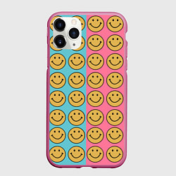 Чехол iPhone 11 Pro матовый Smiley